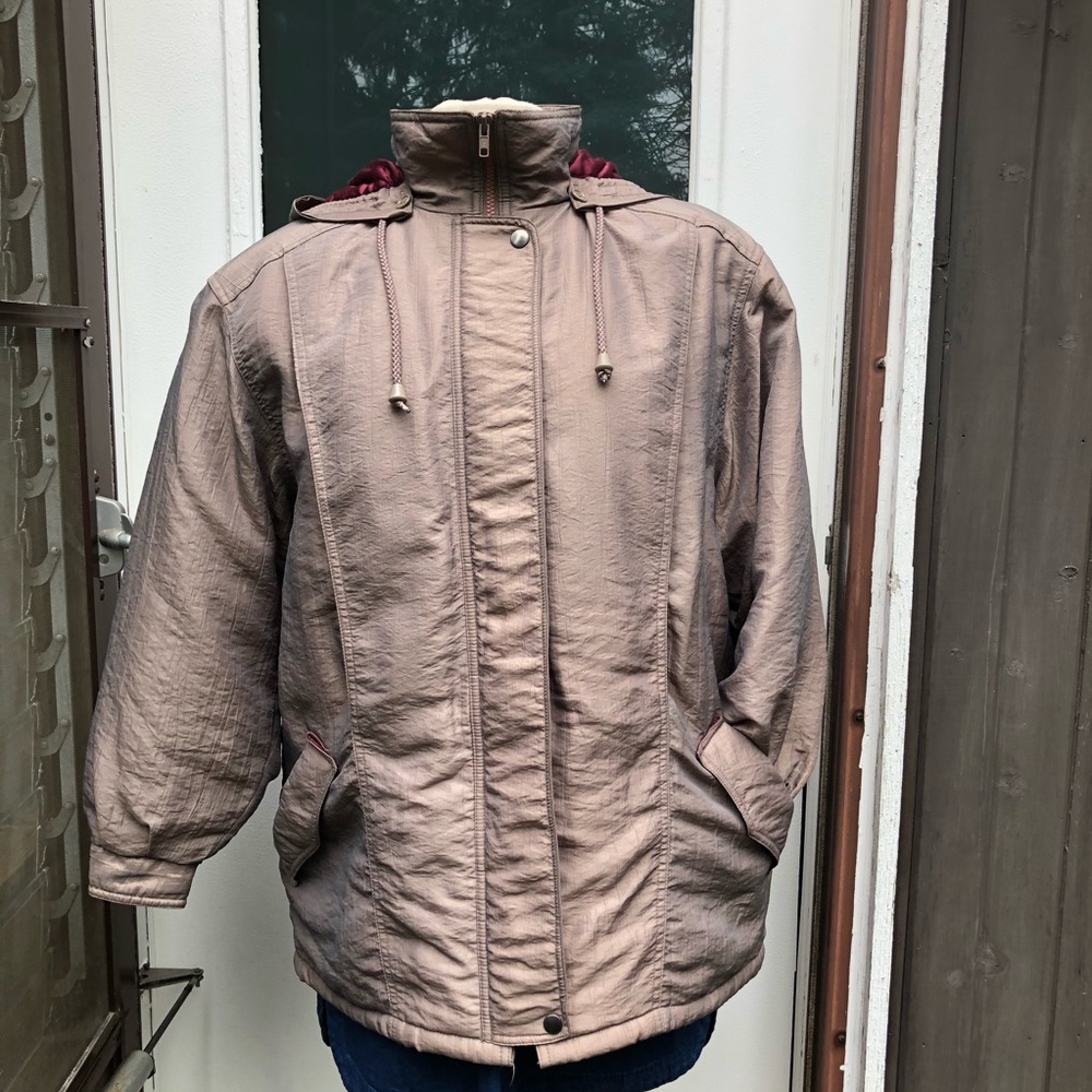 Vintage • Earthy Neutral Winter Coat Boho